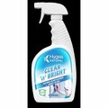 Homecare Products 24 oz Ready to Use Clear N Bright-Natural Glass Cleaner HO3535221